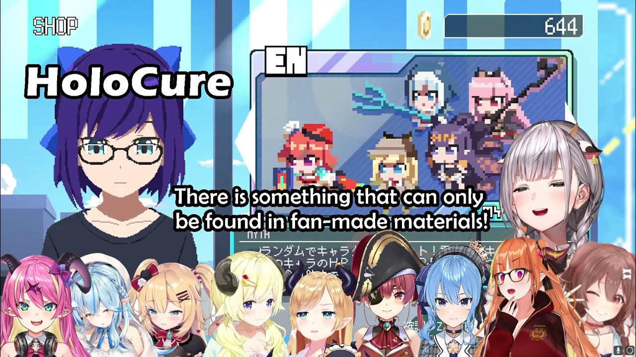 Noel's First Impression When Playing HoloCure & Finding So Many Hololive Related in HoloCure Items