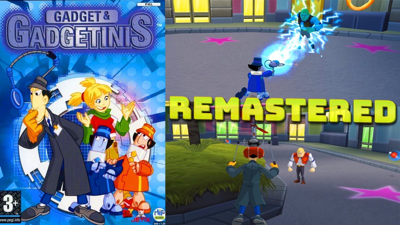 Gadget & Gadgetinis Gameplay Review | Remastered PS2 4K