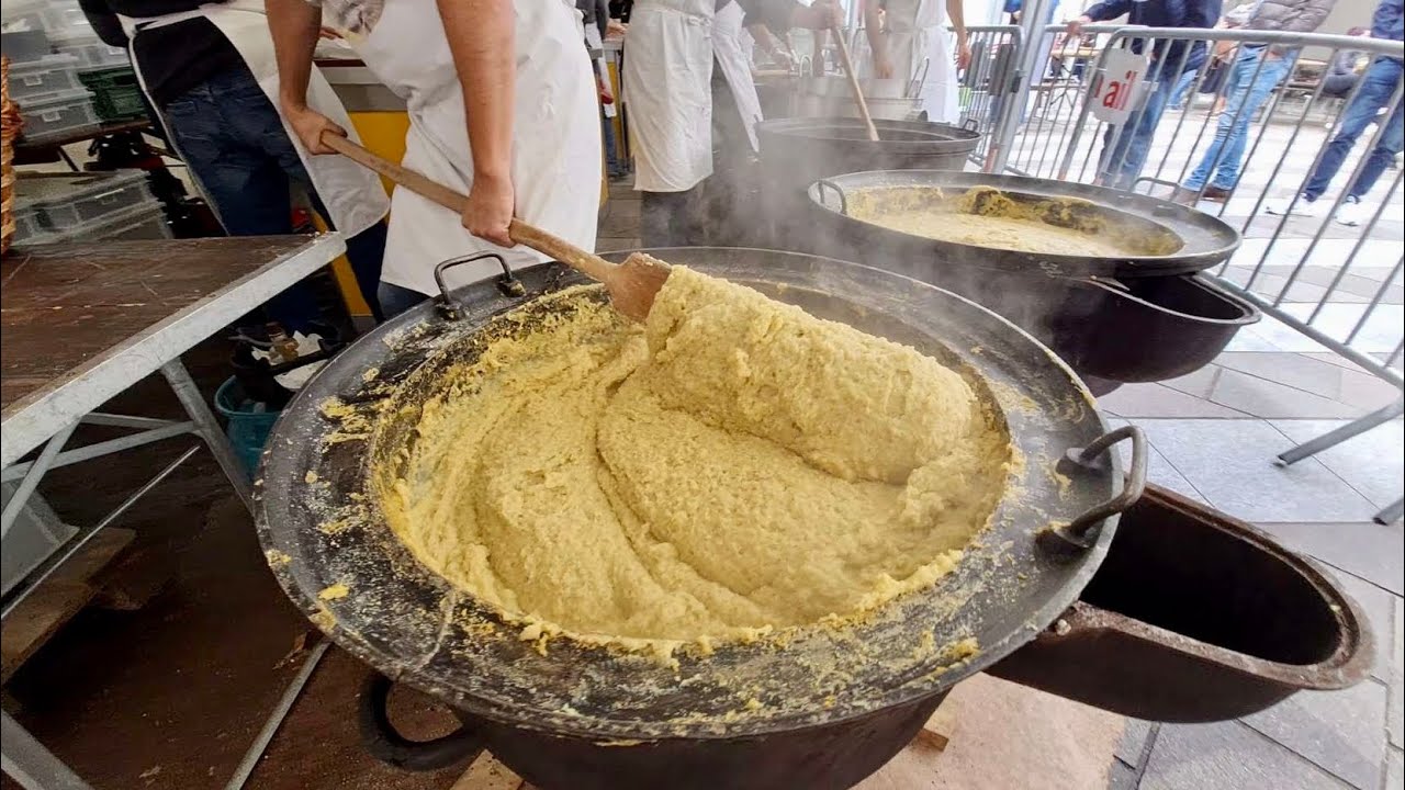 Traditionelles Essen im Tessin und der Lombardei / Traditional food in Ticino and Lombardy