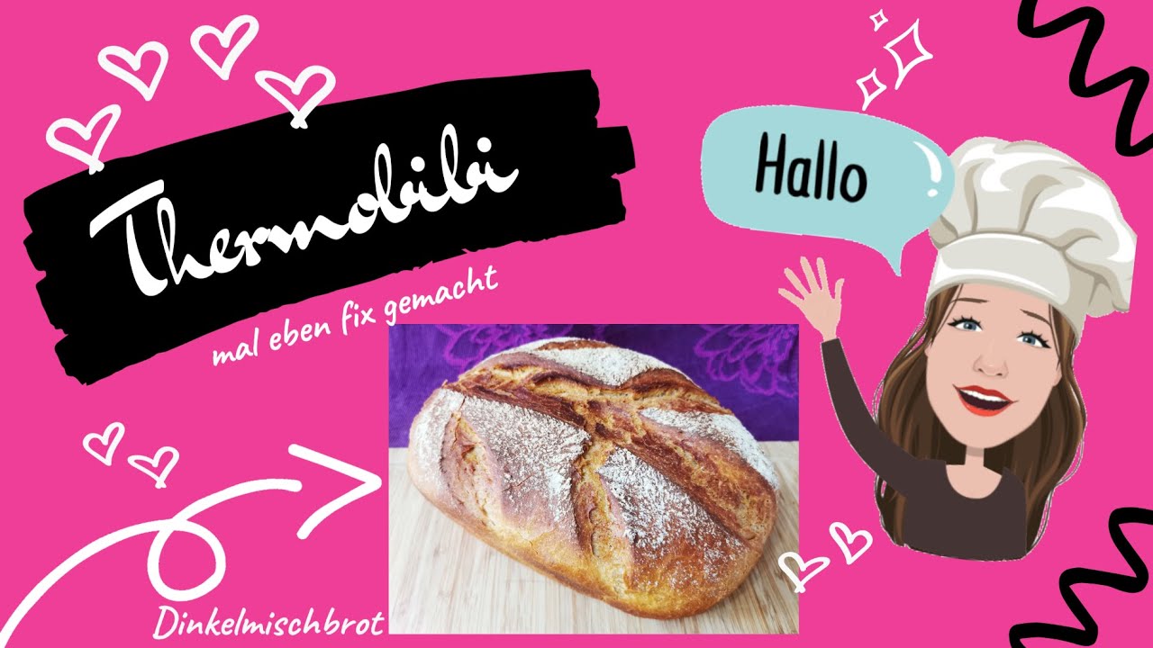 Dinkelmischbrot - mal eben fix gemacht - mit dem Thermomix® TM6 und Pampered Chef®