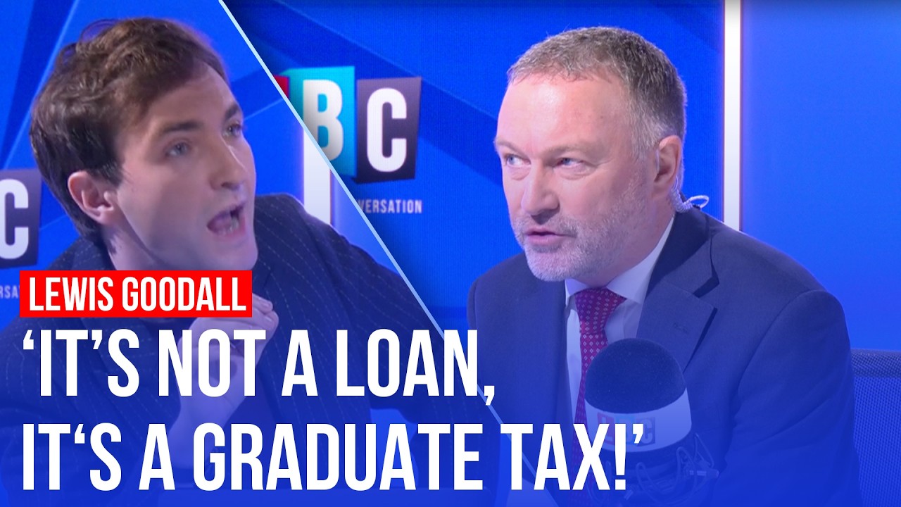 Lewis Goodall takes on Government over student loan system | LBC Debate