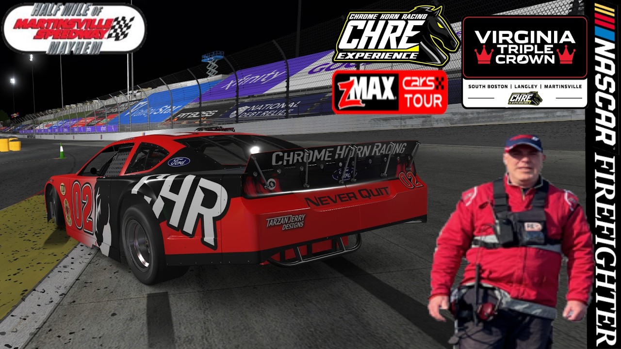 NASCAR Firefighter behind the wheel MARTINSVILLE (league)