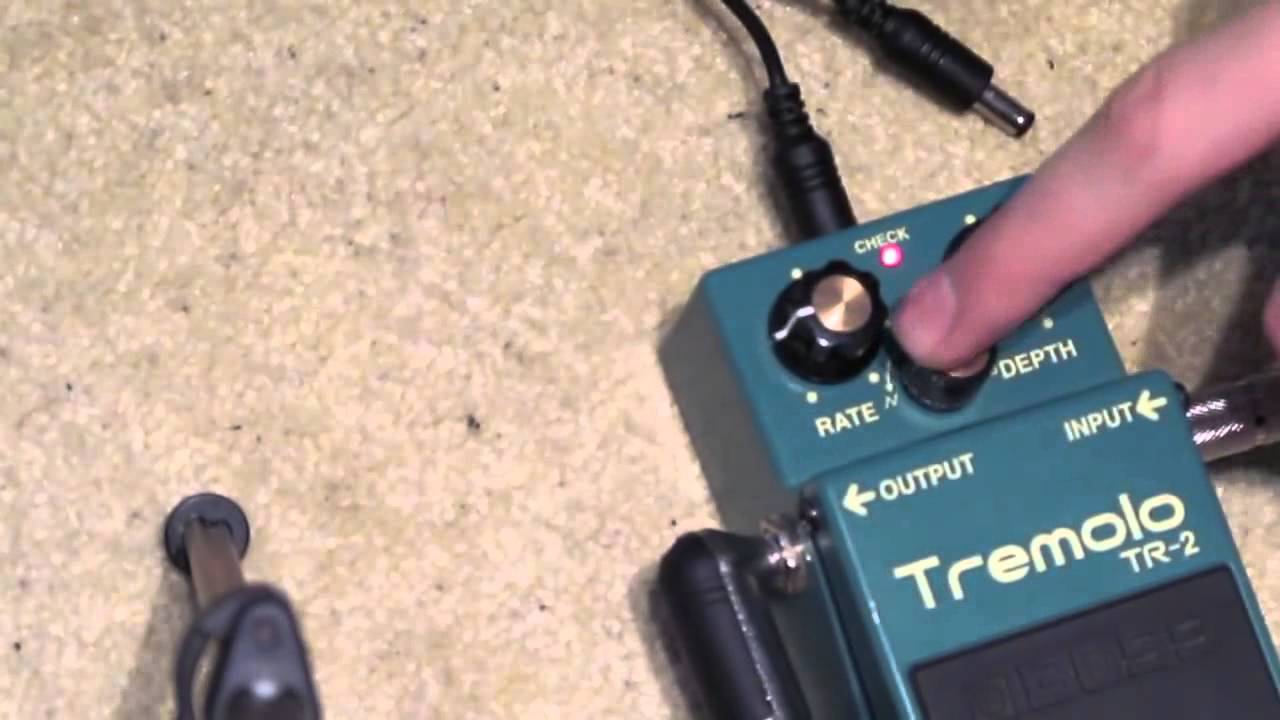 Boss Tr 2 Tremolo review