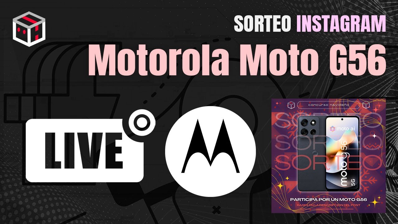 Sorteo Motorola Moto G56 🎙️📱🎁