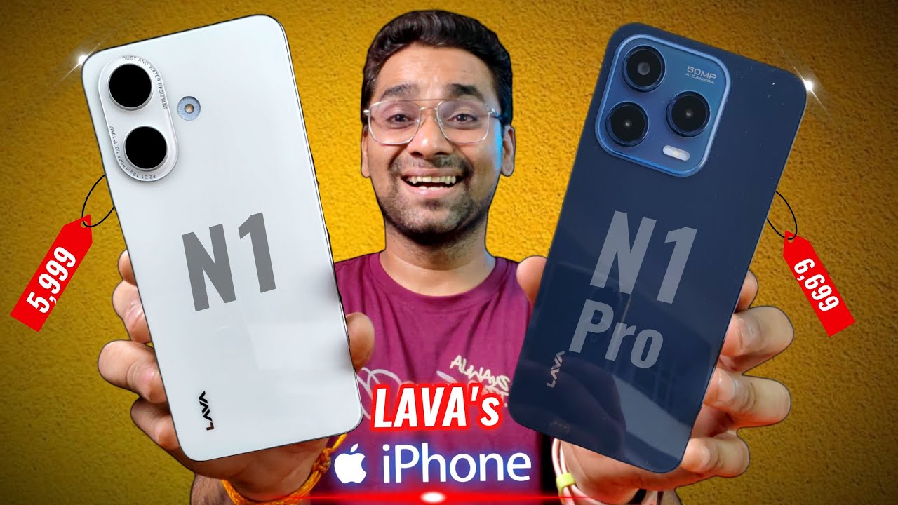 LAVA Bold N1 и Bold N1 Pro — два iPhone от LAVA | Самый дешёвый Android-смартфон до 6000 долларов
