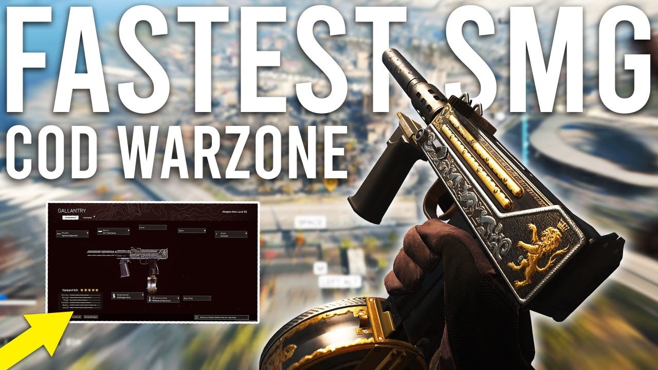 Call of Duty Warzone - The FASTEST SMG!