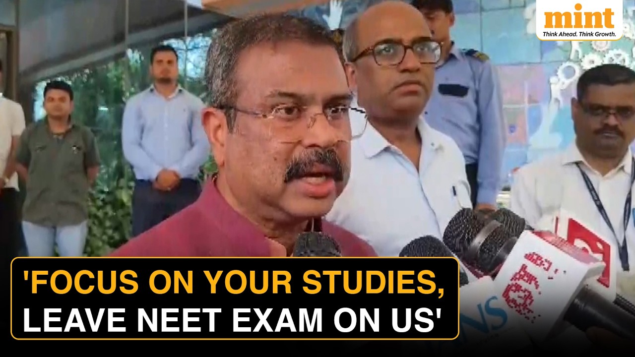 Dharmendra Pradhan Assures NEET Aspirants On Re-Examination As Calls For His Resignation Grows