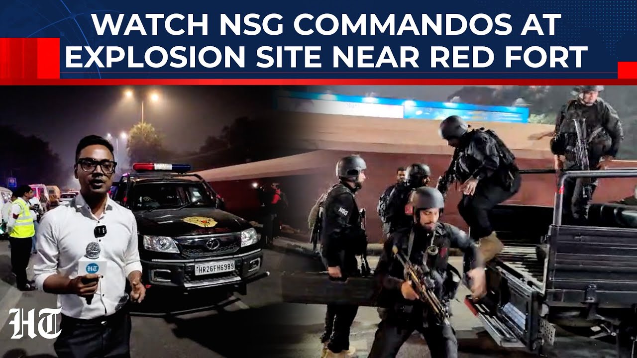Взрыв возле Красного форта: на месте находятся бойцы NSG и оборудование для обезвреживания бомб |...