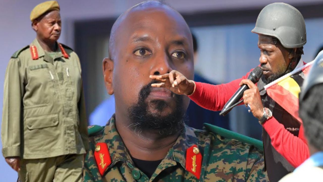 Lwaki Gen Muhoozi Anoonya Bobi Wine Bubi Nyoooo !!!