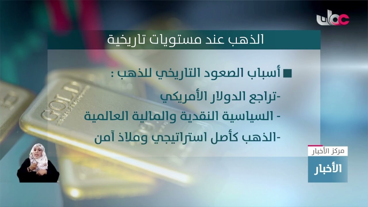 تقرير | أسعار الذهب ترتفع لأعلى مستوياتها في التاريخ مع مخاوف اقتصادية وجيوسياسية.