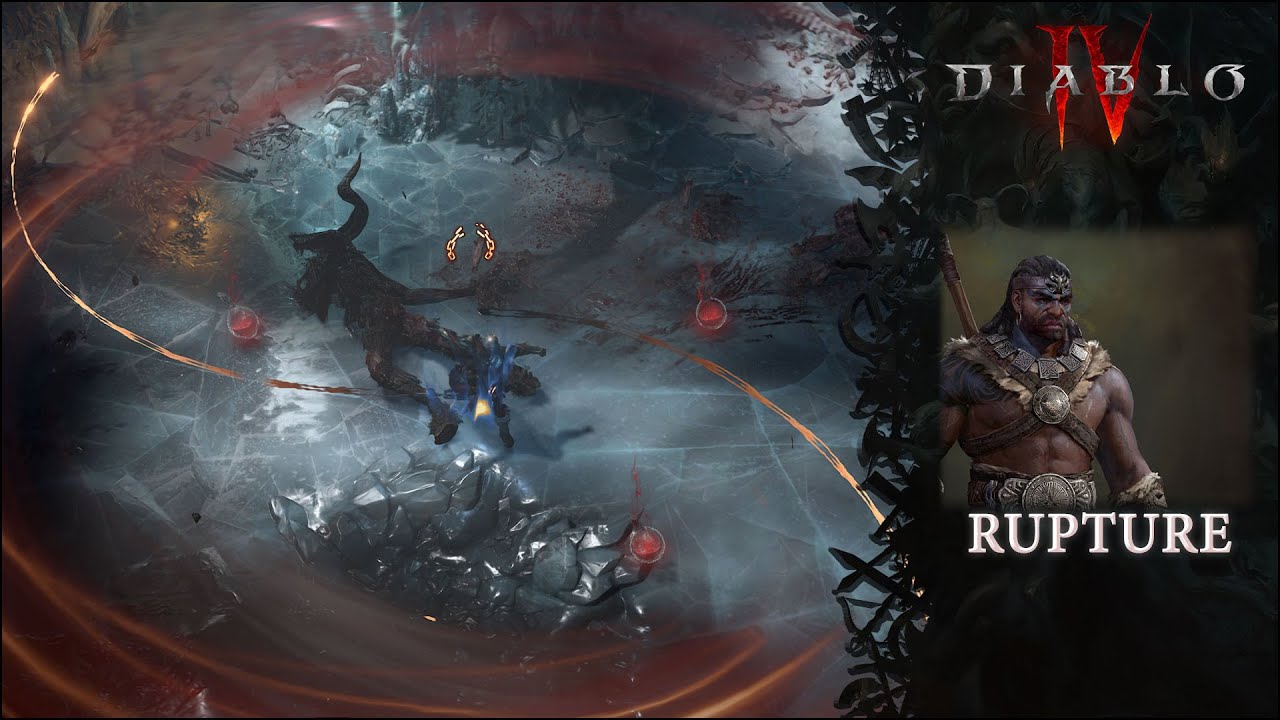 Build Barbare Saignement Diablo 4, la puissance de rupture et épine !