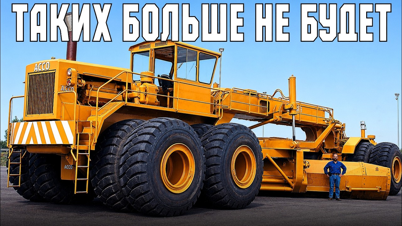 Кто и зачем строил тракторы на 1000 и больше сил