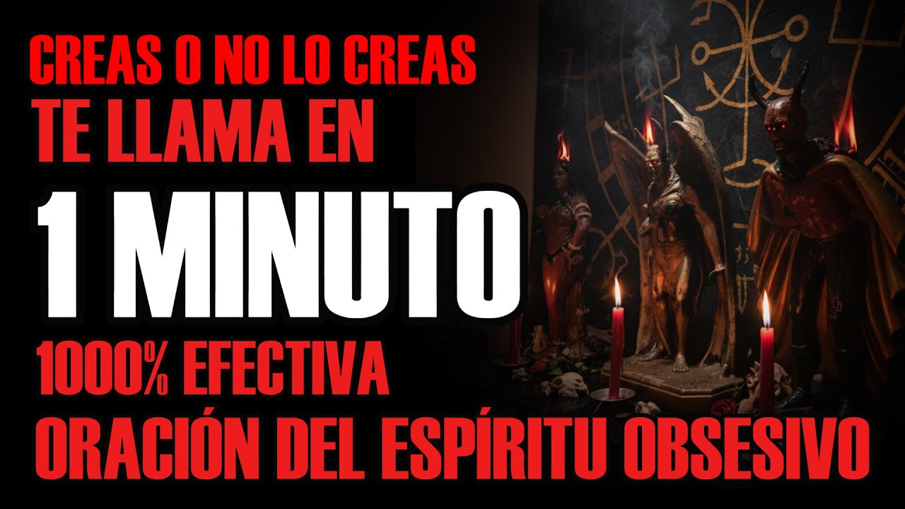 EN 1 MINUTO: REGRESA TU AMOR Y TE LLAMA DESESPERADO CON ESTA ORACIÓN PODEROSA AL ANIMA SOLA FUNCIONA