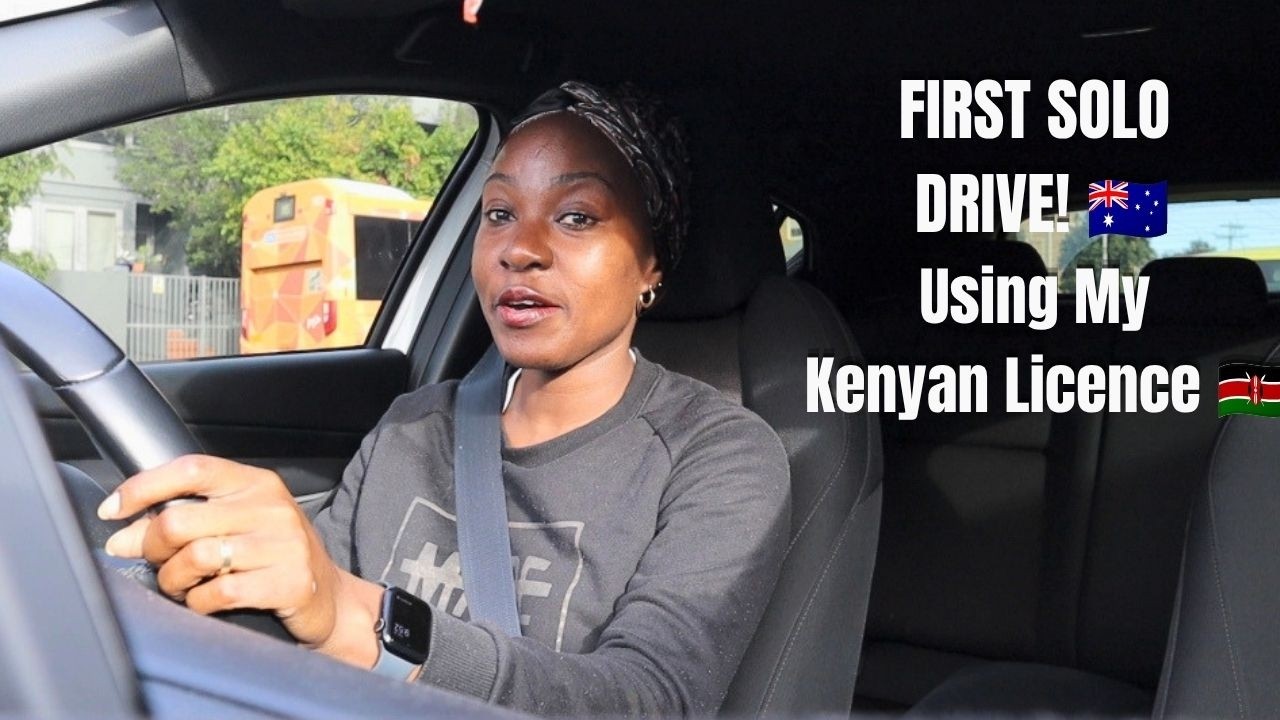 My First Solo Drive in Australia 🇦🇺 | Driving with a Kenyan Licence 🚗