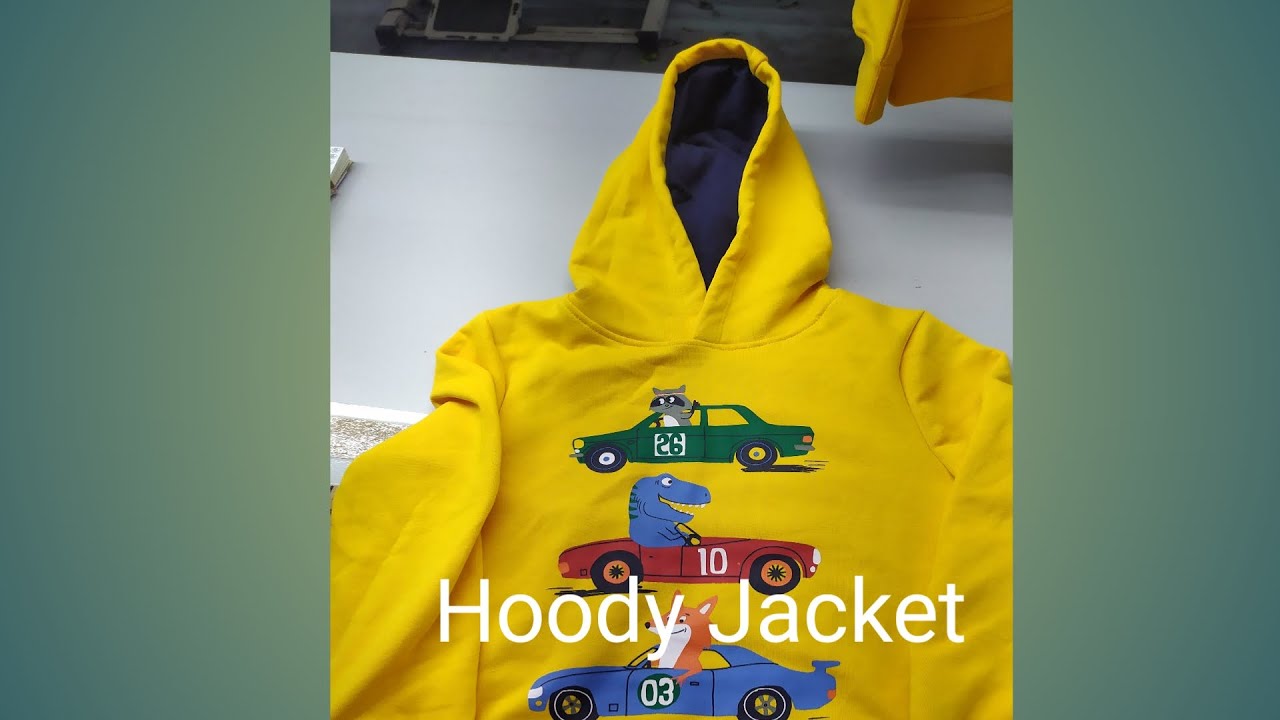 Hoody jacket || process improvement in rmg sector