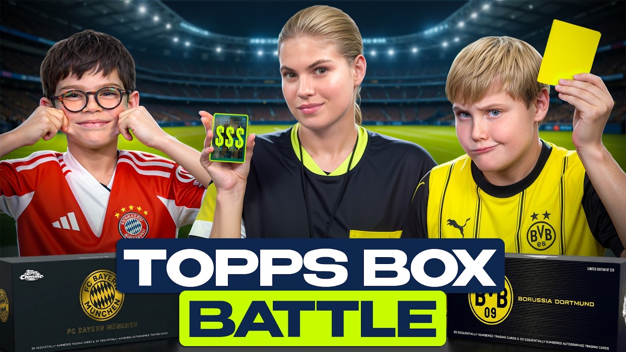 3E Box Battle: Bayern Munchen vs Borussia Dortmund! #bayernmunich #bvb #borussiadortmund