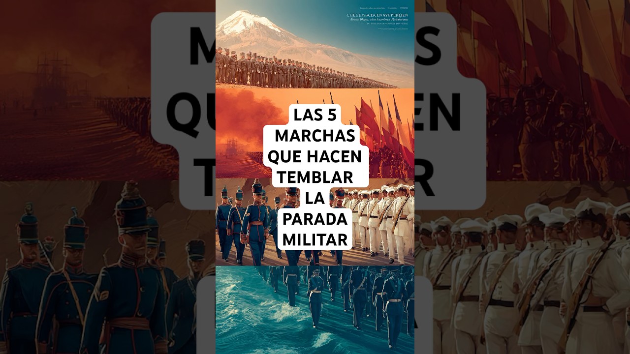 Las 5 marchas que hacen temblar la Parada Militar #historia #chile