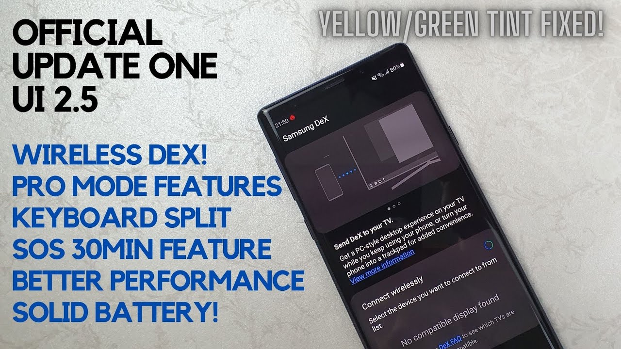Samsung Galaxy Note 9 - Official One UI 2.5 Features & October 2020 Update!