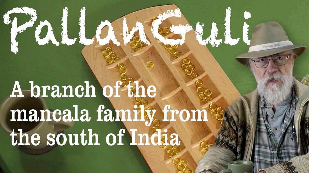 Pallanguli - a traditional mancala challenge from India!