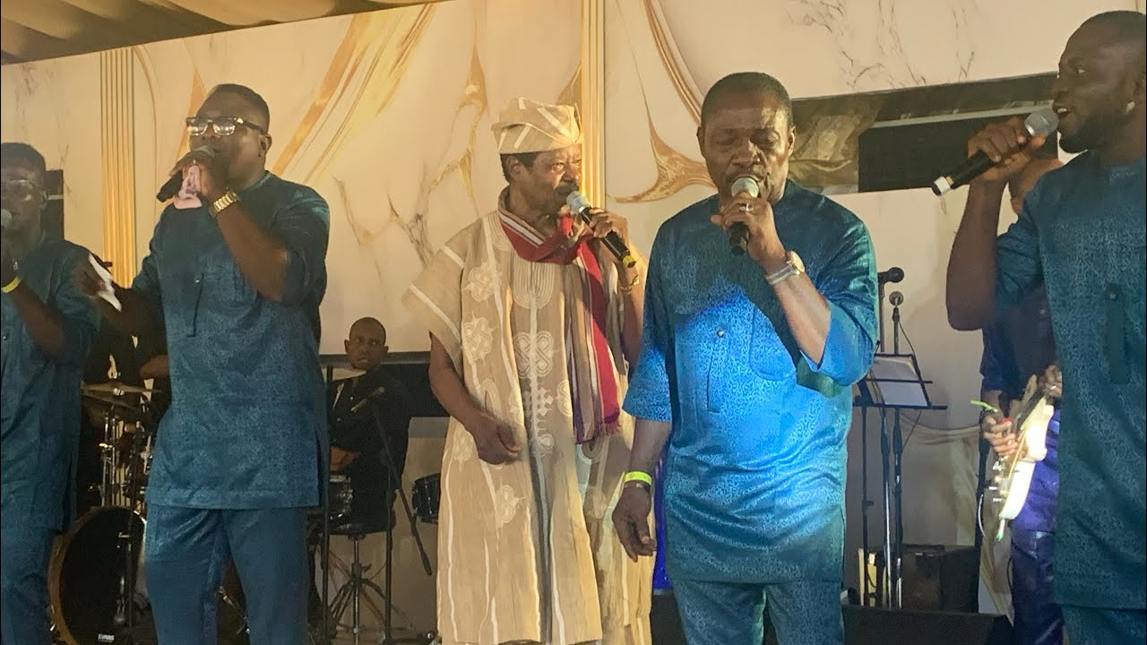 KING SUNNY ADE LIVE ON STAGE AT CHIVIDO24 WEDDING