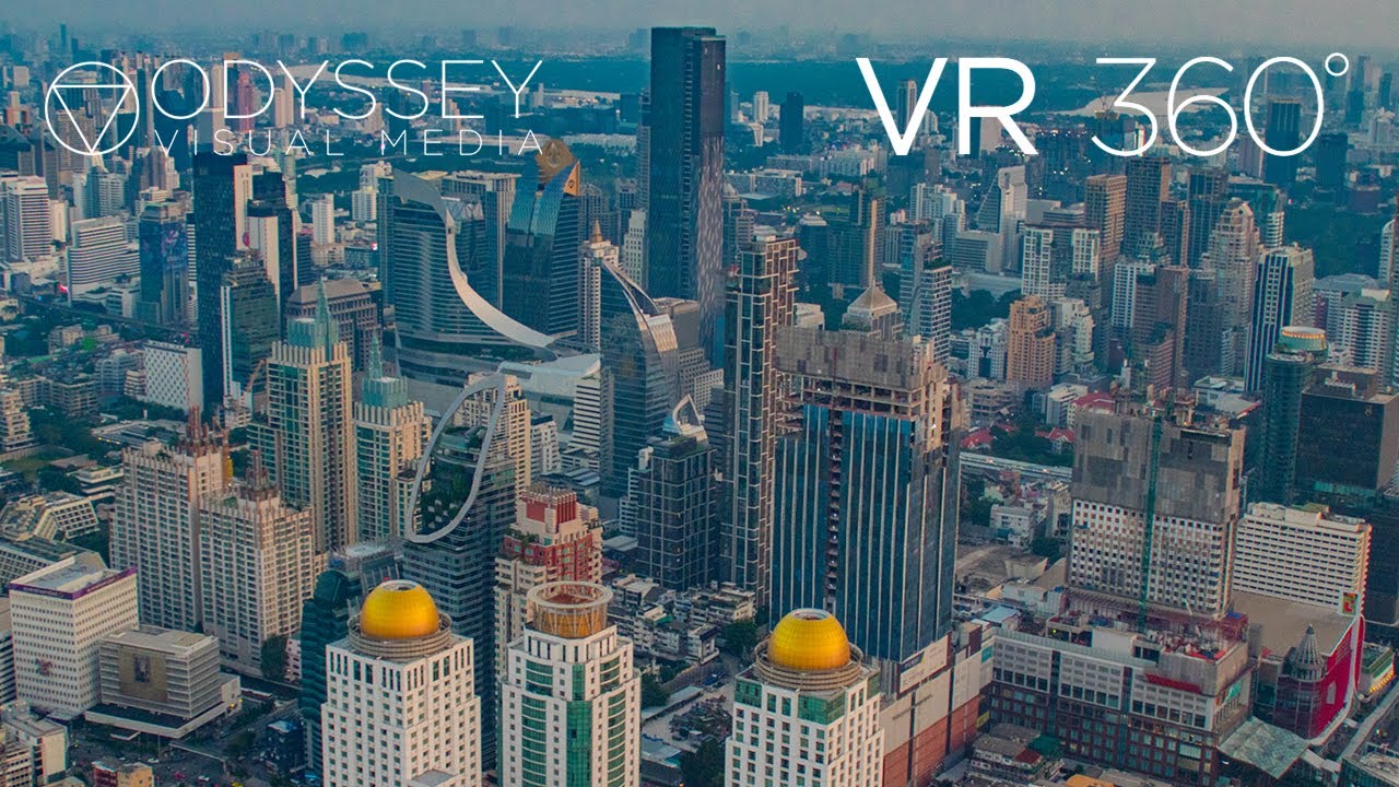 Baiyoke Tower II Virtual Tour VR 360&deg; Travel Experience Bangkok บางกอก Thailand ประเทศไทย อาคารใบหยก