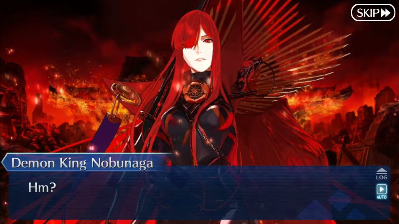 FGO NA - Oda Nobunaga (Avenger)'s Valentine's Scene | Voiced