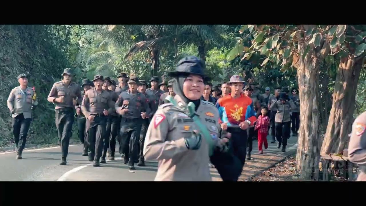 PEMBARETAN BINTARA REMAJA ANGKATAN 49 POLRES PANGANDARAN