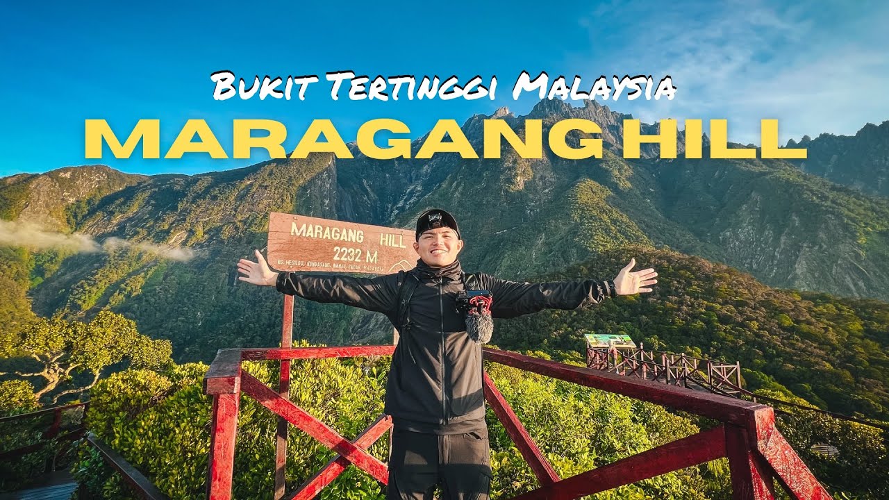 Maragang Hill - Bukit Tertinggi Malaysia dengan VIEW Terbaik Gunung Kinabalu!