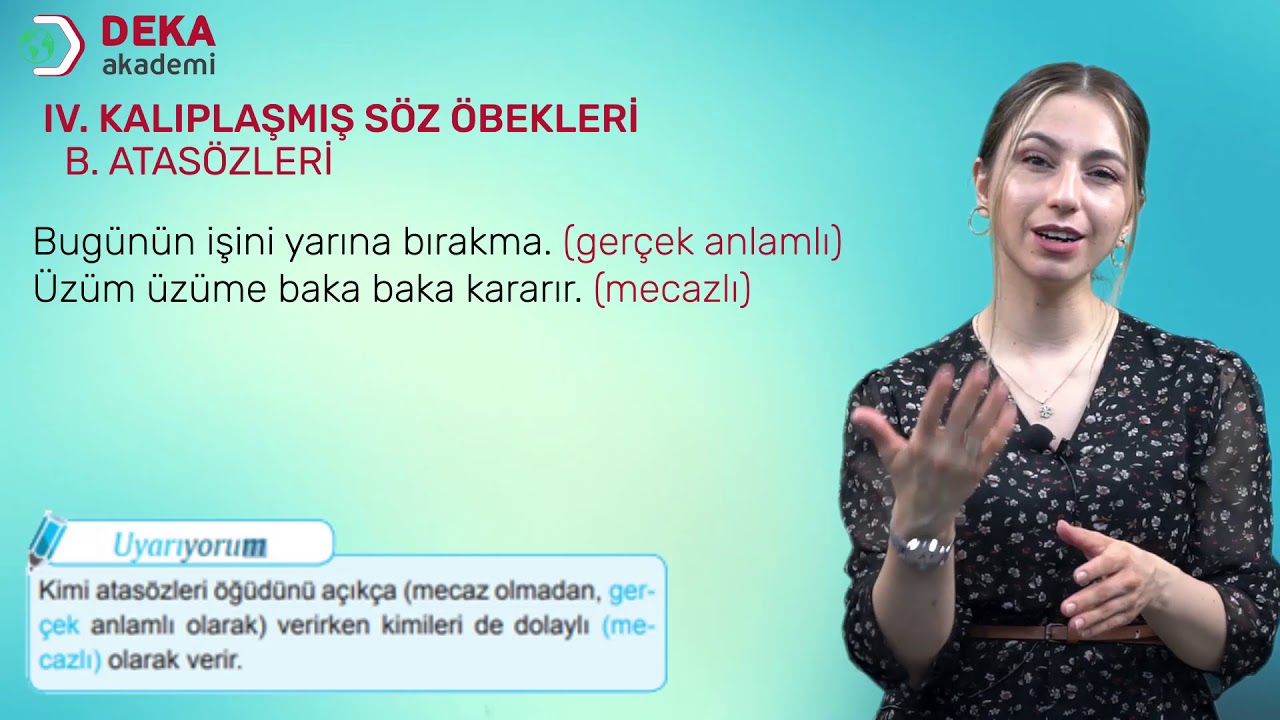 003 - TYT/AYT - KPSS Türkçe - Kalıplaşmış Söz Öbekleri - Mehtap Özsarıkaya