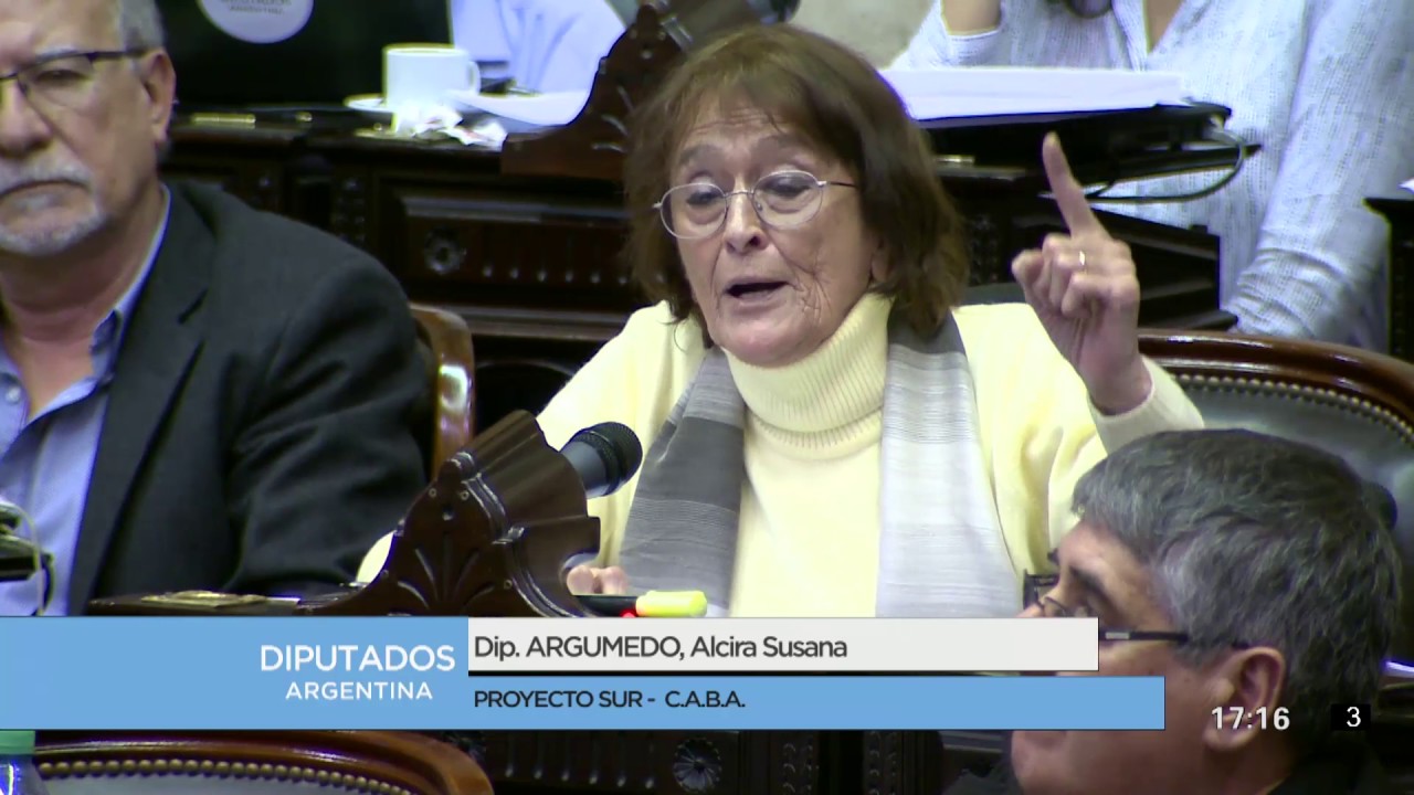 Diputada Argumedo Alcira Susana - Sesión 26-07-2017