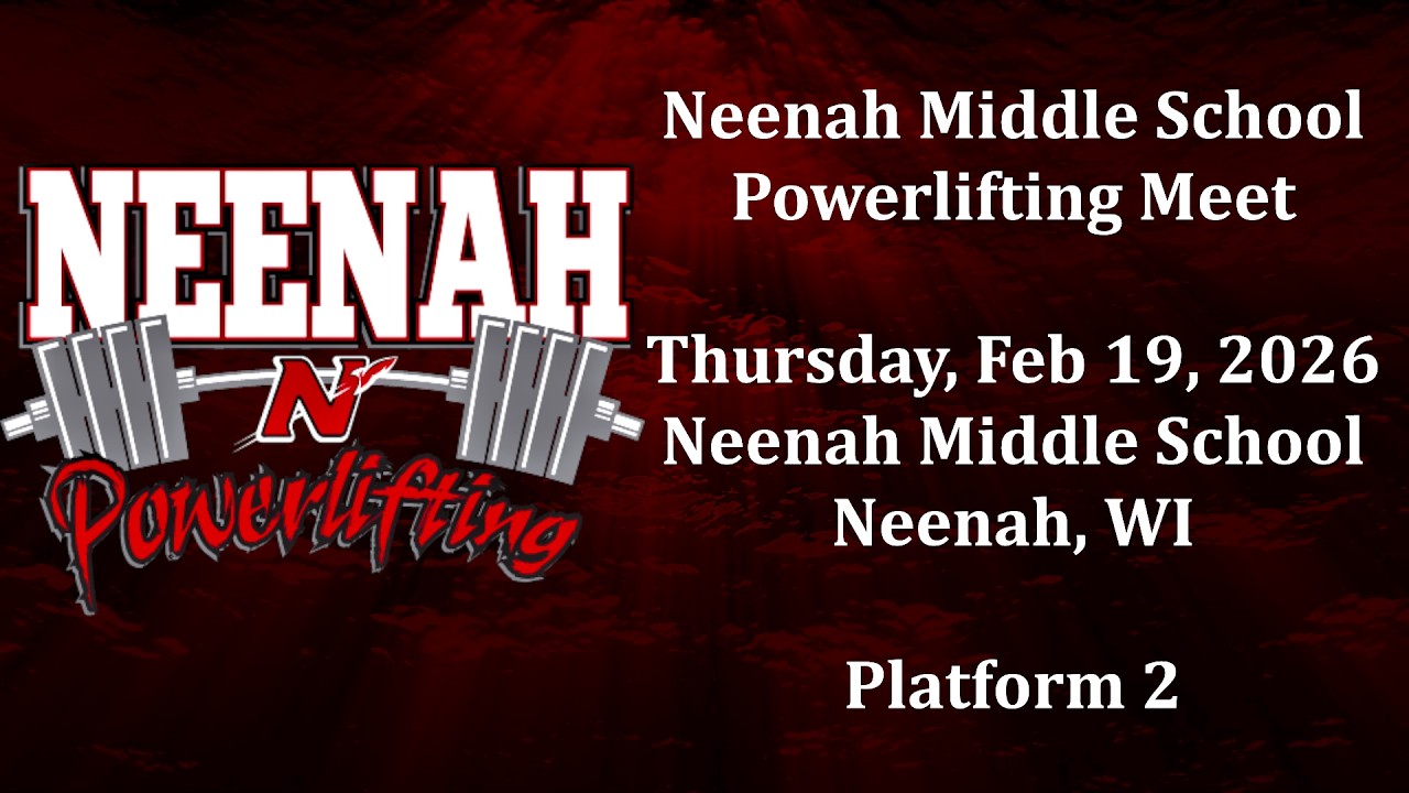2026 Neenah Middle School Meet - Platform 2