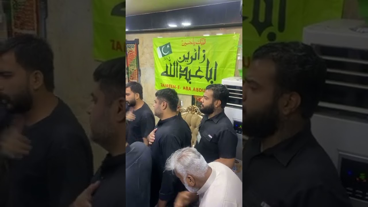 Ali Shanawar & Ali Jee Nauhakhuwani in Karbala Hotel 2022 (Full Clip)