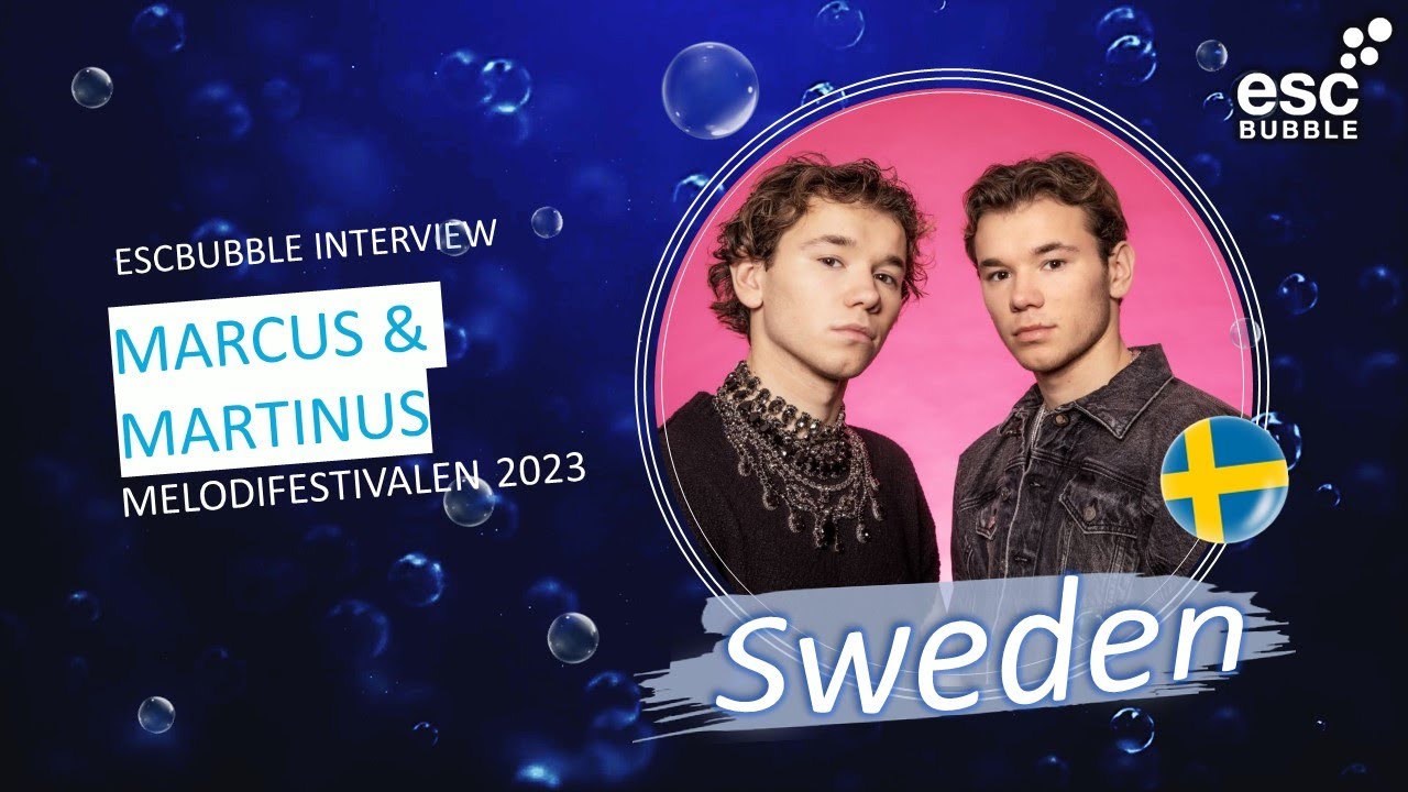Marcus & Martinus speak to ESCBubble about 