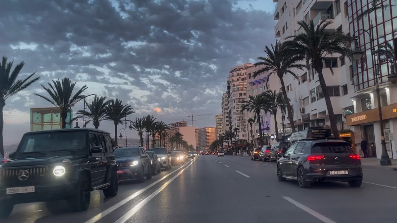 جولة في طنجة من الرميلات الى البلايا اجواء رائعة..😍🌇