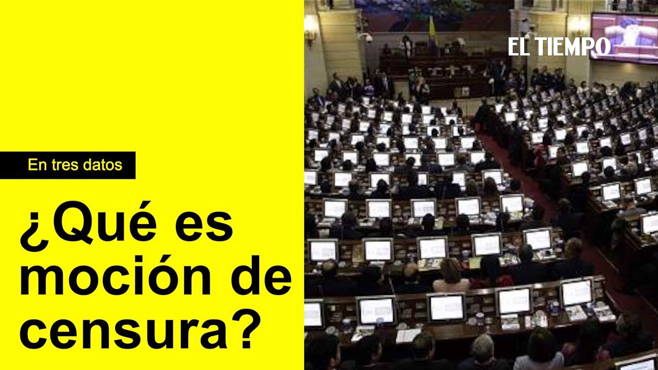 ¿Por qué nunca ha prosperado una moción de censura en Colombia? │ En tres datos