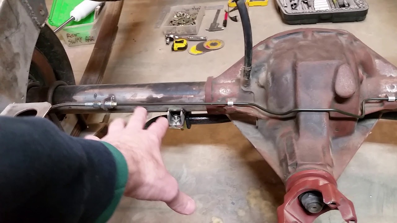 1955 Belair brake line routing