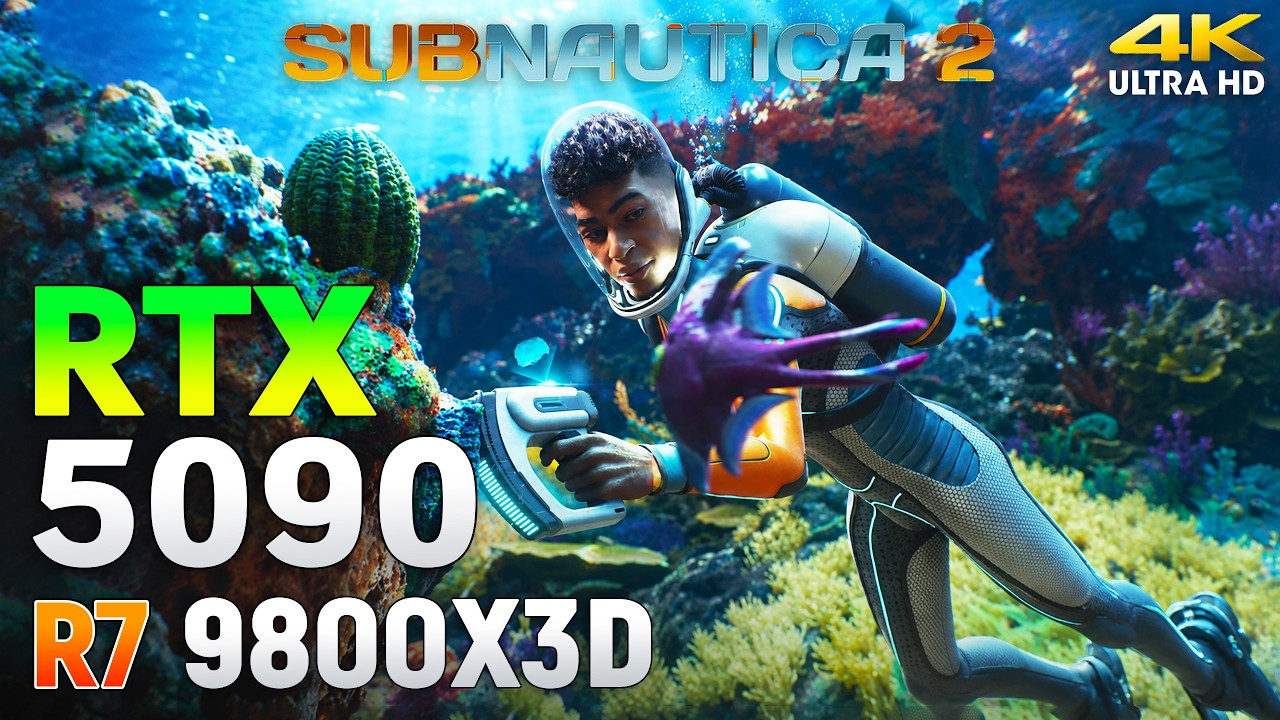 Subnautica 2 : RTX 5090 - Max Settings | 4K