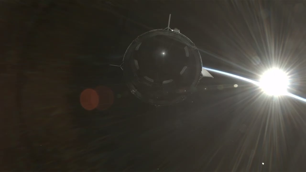NASA's SpaceX Crew-12 Mission: Spacecraft Separation