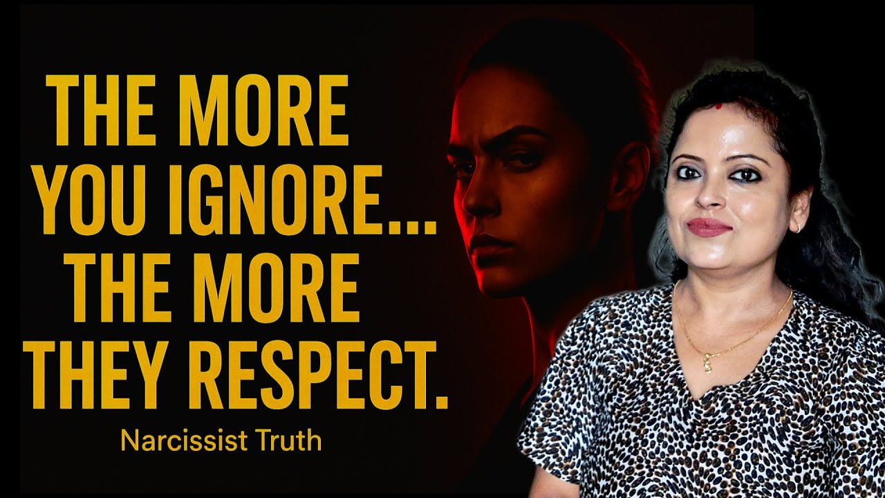 जितना जयादा आप उन्हें IGNORE करेंगे, उतना ही जयादा वे आपका सम्मान करेंगे ! IGNORE NARCISSISTS !
