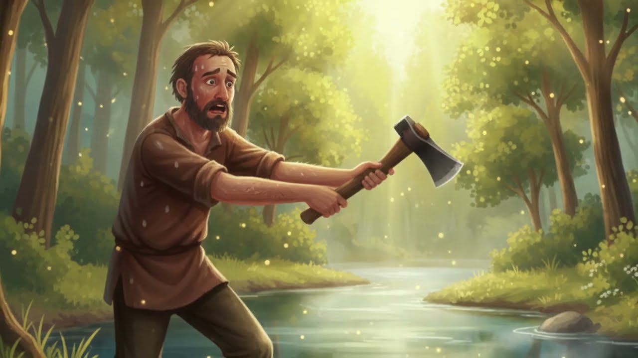 Why The Honest Woodcutter Was Rewarded | Moral Story