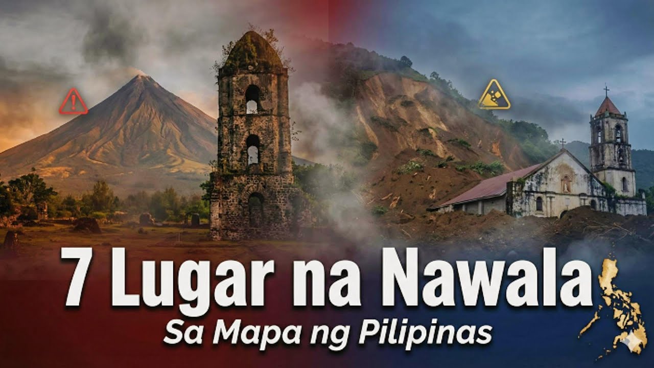 🏚️ 7 Lugar sa Pilipinas na Nawala sa Mapa! | Kwento ng Hiwaga