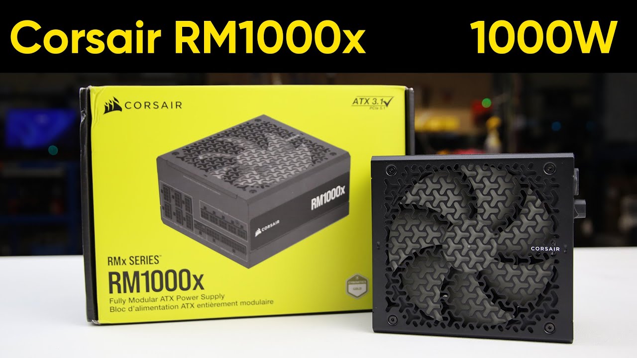 Corsair RM1000x 1000W Power Supply - LABS Test Report