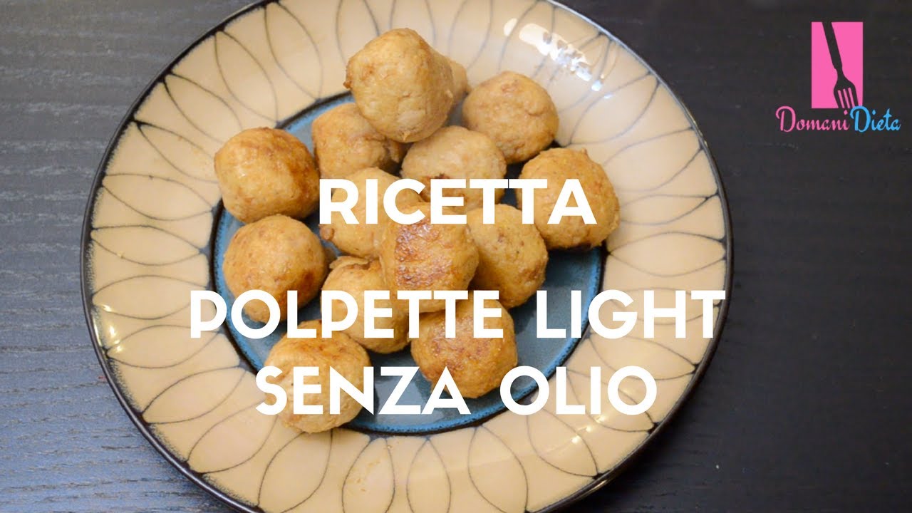 Ricetta polpette light senza olio