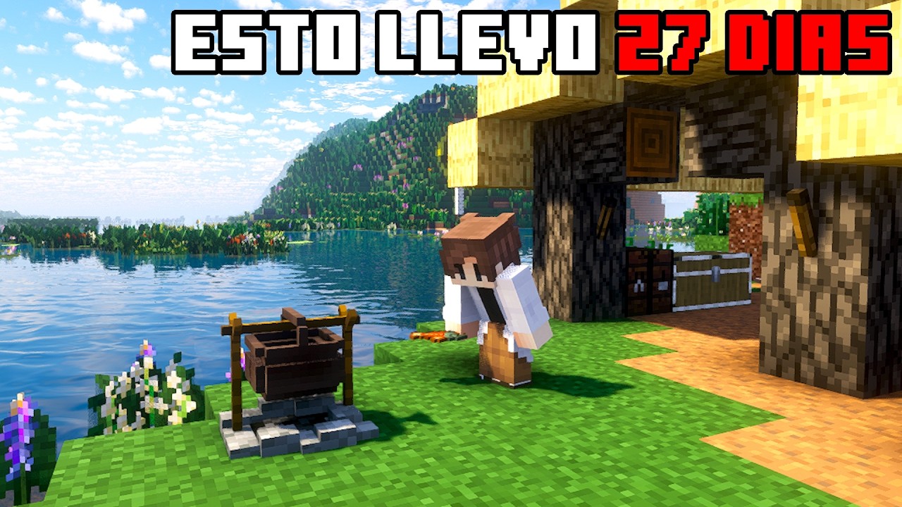 Sobreviv&iacute; a Minecraft REALISTA usando el poder de la CIENCIA
