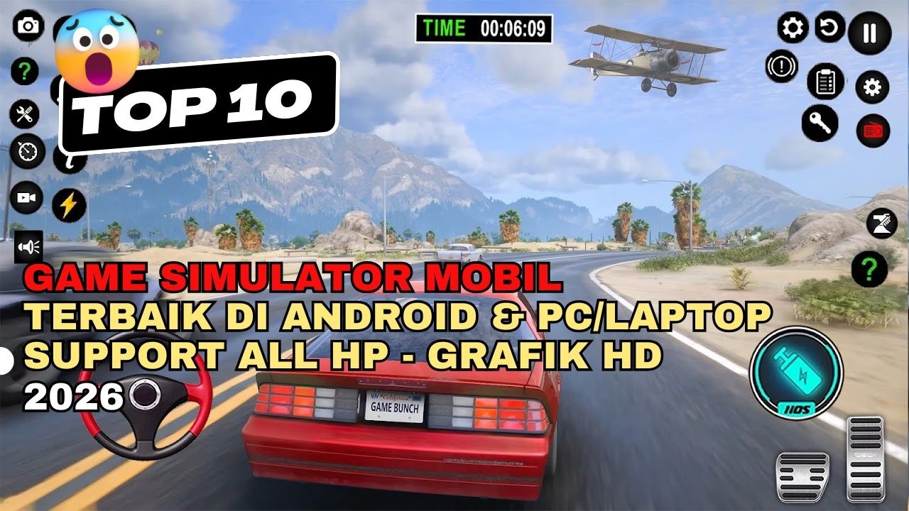 Game Simulator Mobil Terbaik 2026 di Android, IoS dan PC