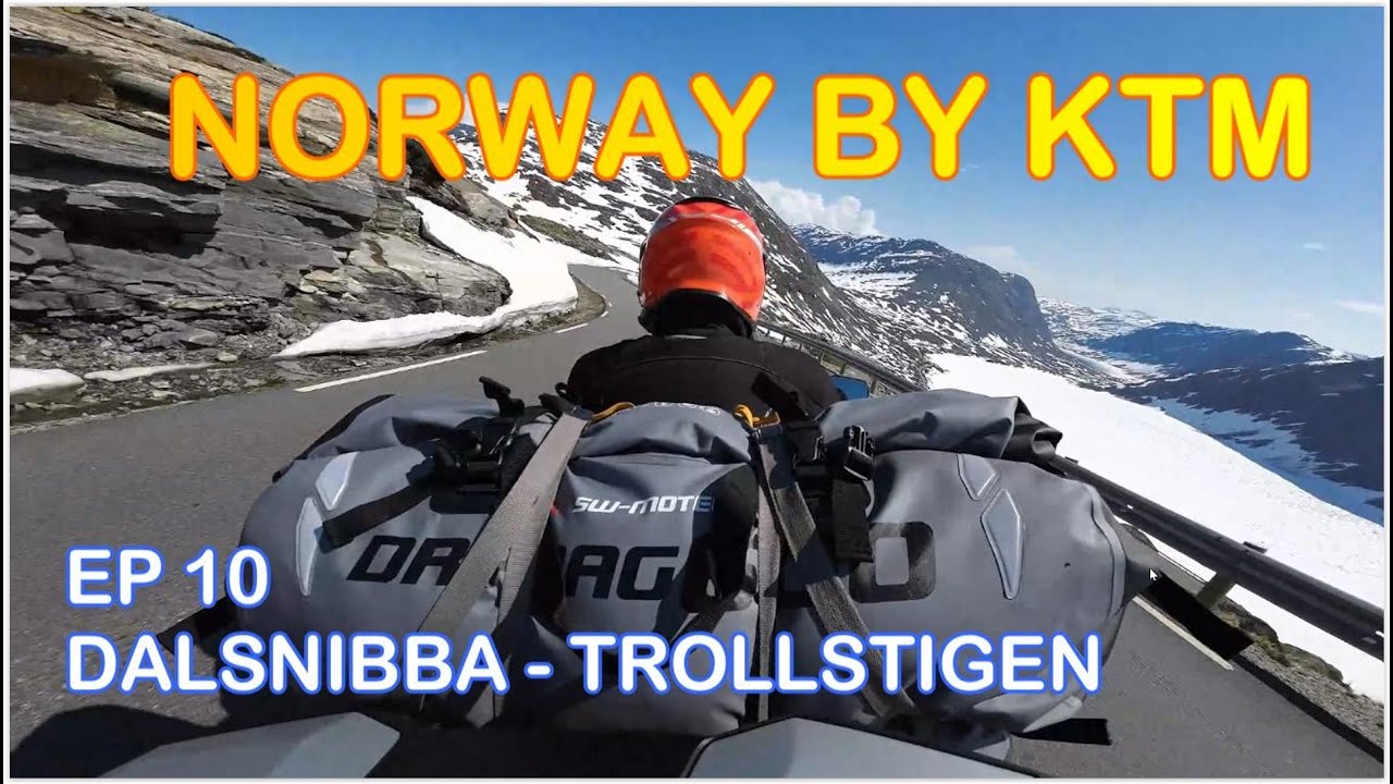 #10 Norway journey: driving to ANDALSNES via DALSNIBBA viewpoint and TROLLSTIGEN