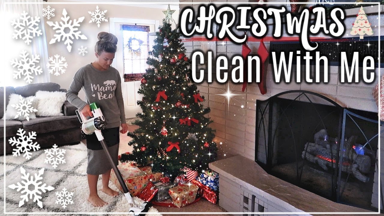 CHRISTMAS ALL DAY CLEAN WITH ME🎄 | ULTIMATE CLEANING MOTIVATION | CHRISTMAS MUSIC