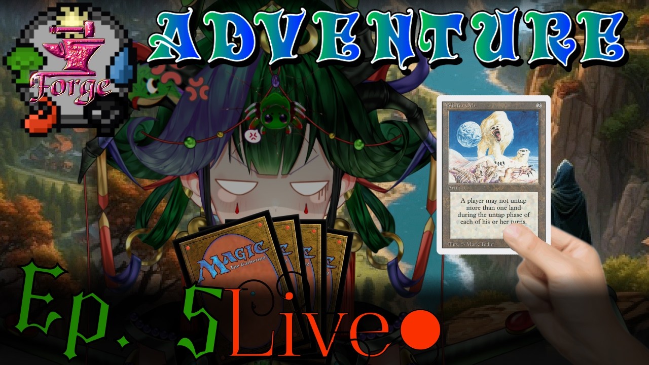 🔴 Night-Side Broadcast: Who Tryna Get Mana Screwed? | MTG Forge Adventure Ep. 5