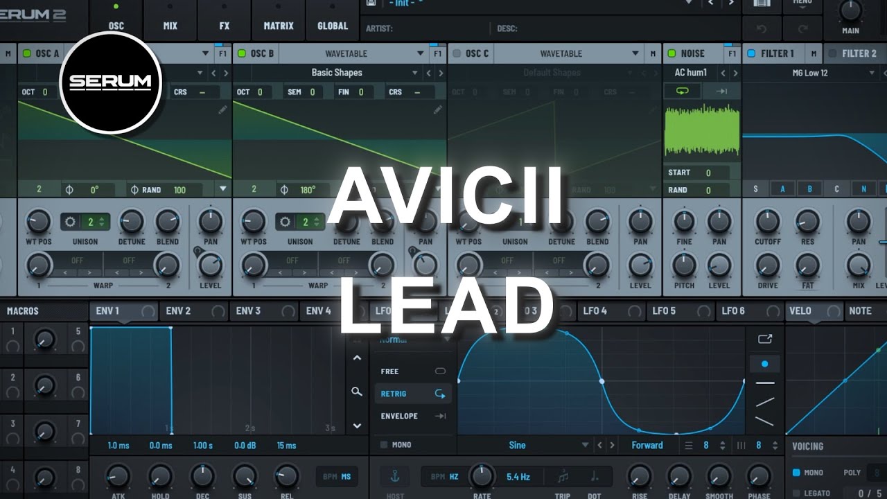 HOW TO MAKE AVICII LEAD | Serum 2 Sound Design Tutorial