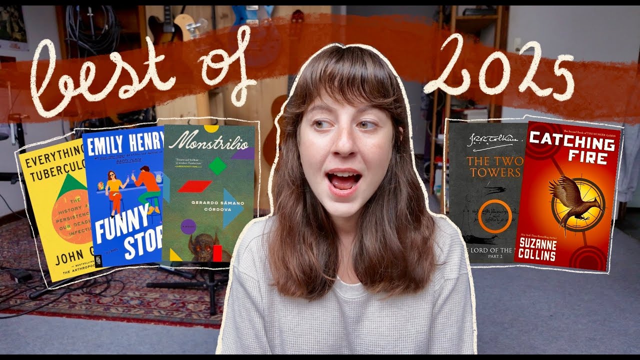 Топ-10 любимых книг 2025 года ✨ (и книги, заслуживающие упоминания)